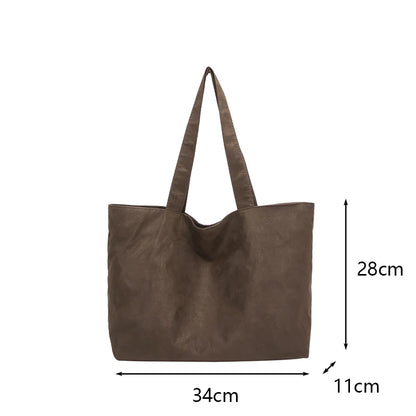 Luxury Soft Suede Tote