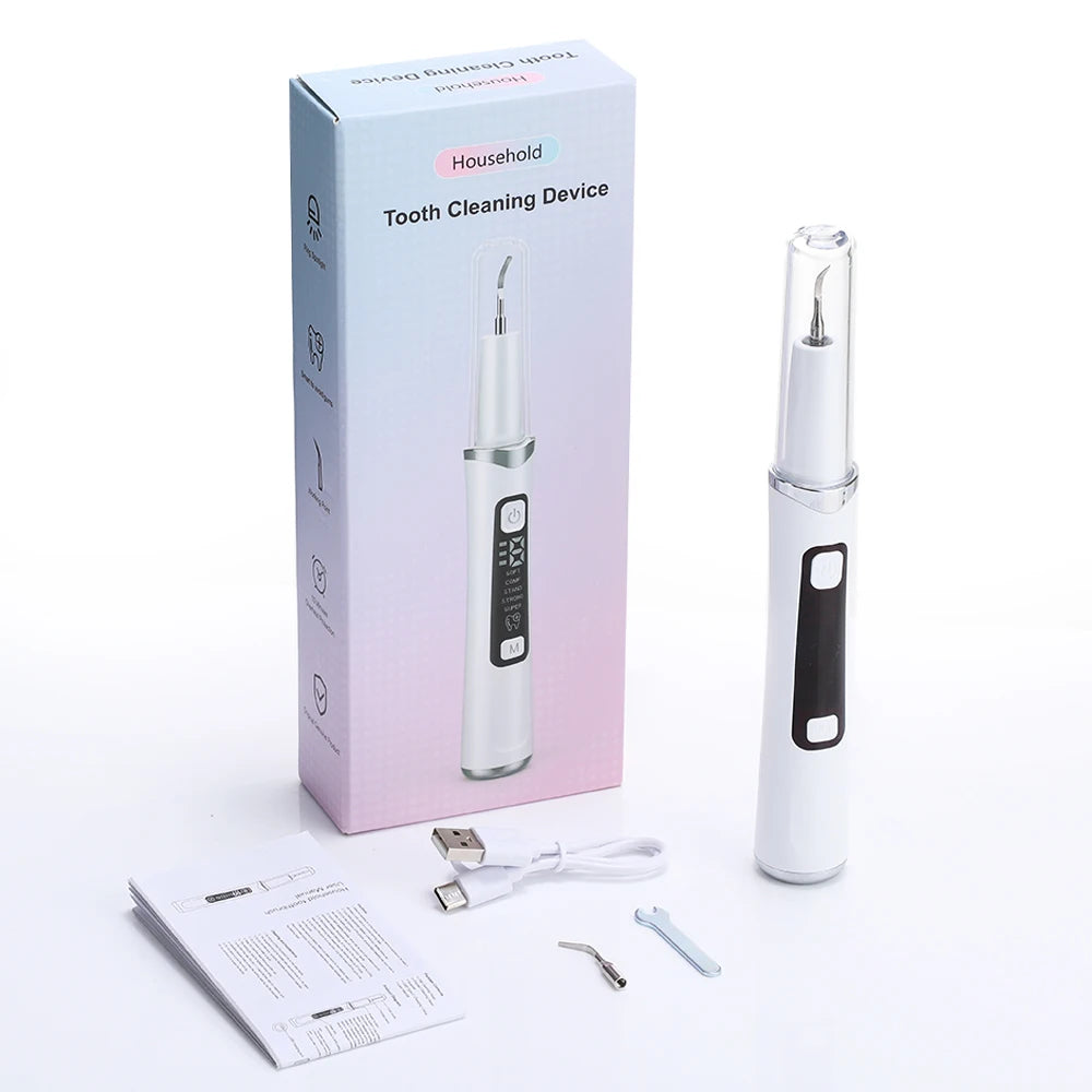 Ultrasonic Electric Teeth Cleaner & Tartar Remover for Professional Oral Care