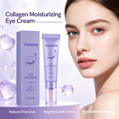 Firming Collagen Eye Cream for Dark Circles & Fine Lines - Anti-Aging Hydrating Care