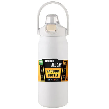 Insulated Stainless Steel Vacuum Flask - 24H Cold & 8H Hot Water Bottle