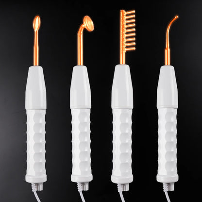 4-in-1 High Frequency Facial Therapy Wand for Acne