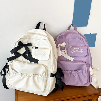 Luxury Cute Floral School Backpack