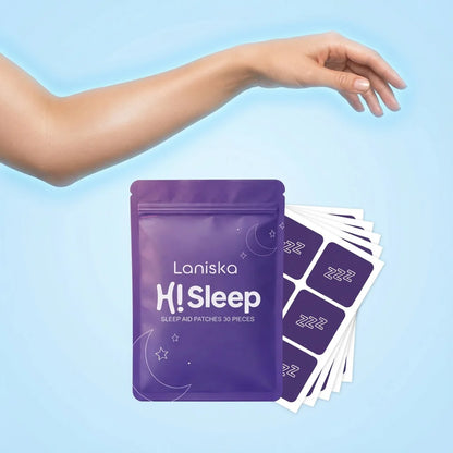 Natural Sleep Aid Patches - Herbal Insomnia Relief & Restful Night Sleep Strips