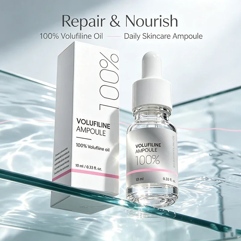 Volufiline 100% Face Serum for Skin Plumping, Hydration and Fine Line Reduction