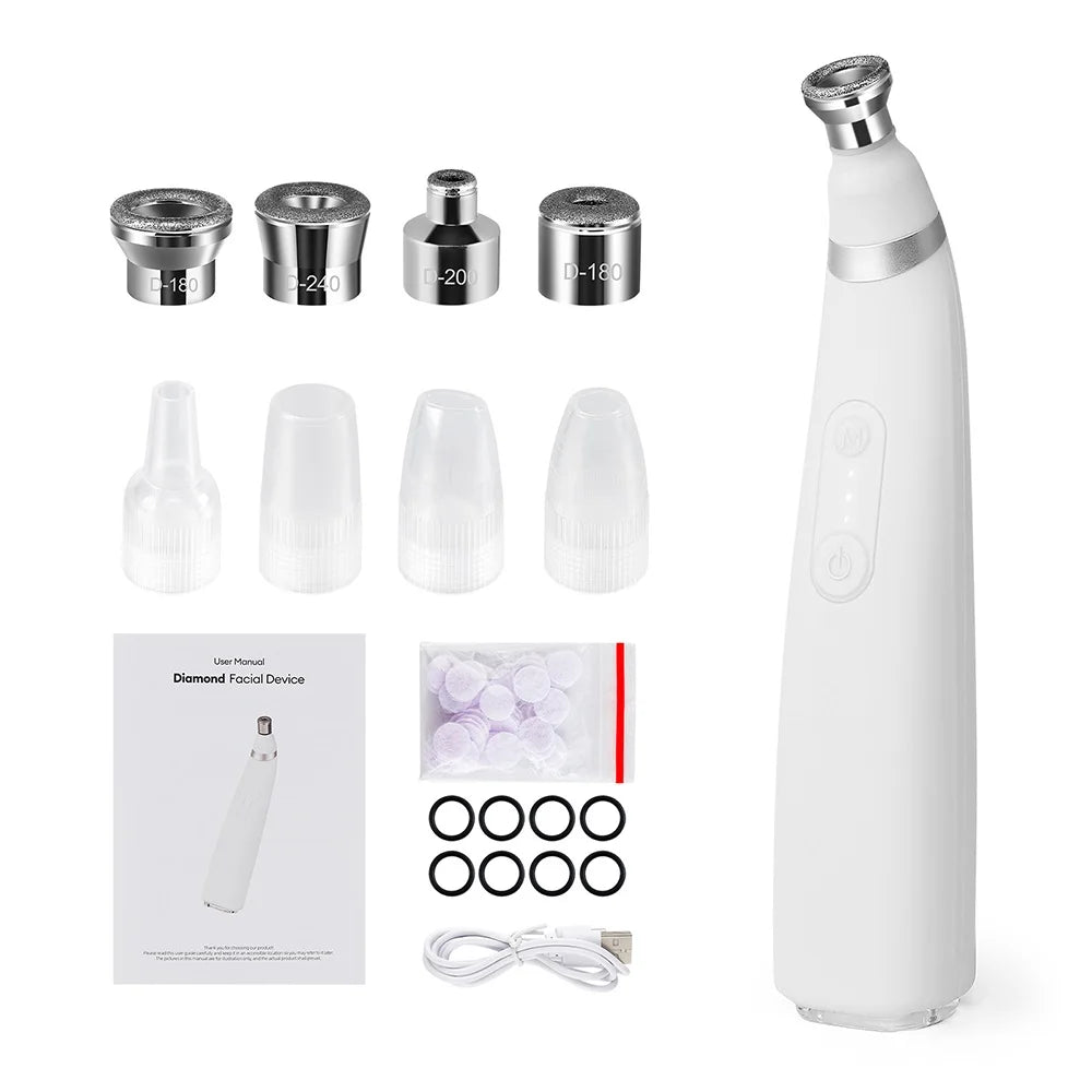 Professional 3-in-1 Diamond Microdermabrasion Facial Machine