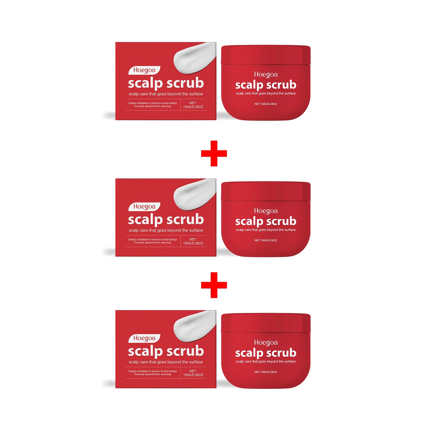 Deep Cleansing Scalp Scrub Exfoliator for Dandruff Relief and Oil Control - 13