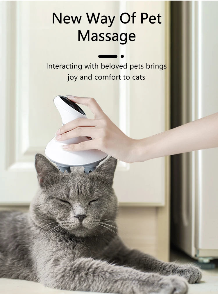 Electric Scalp Massager - Portable Waterproof Head & Body Kneading Device