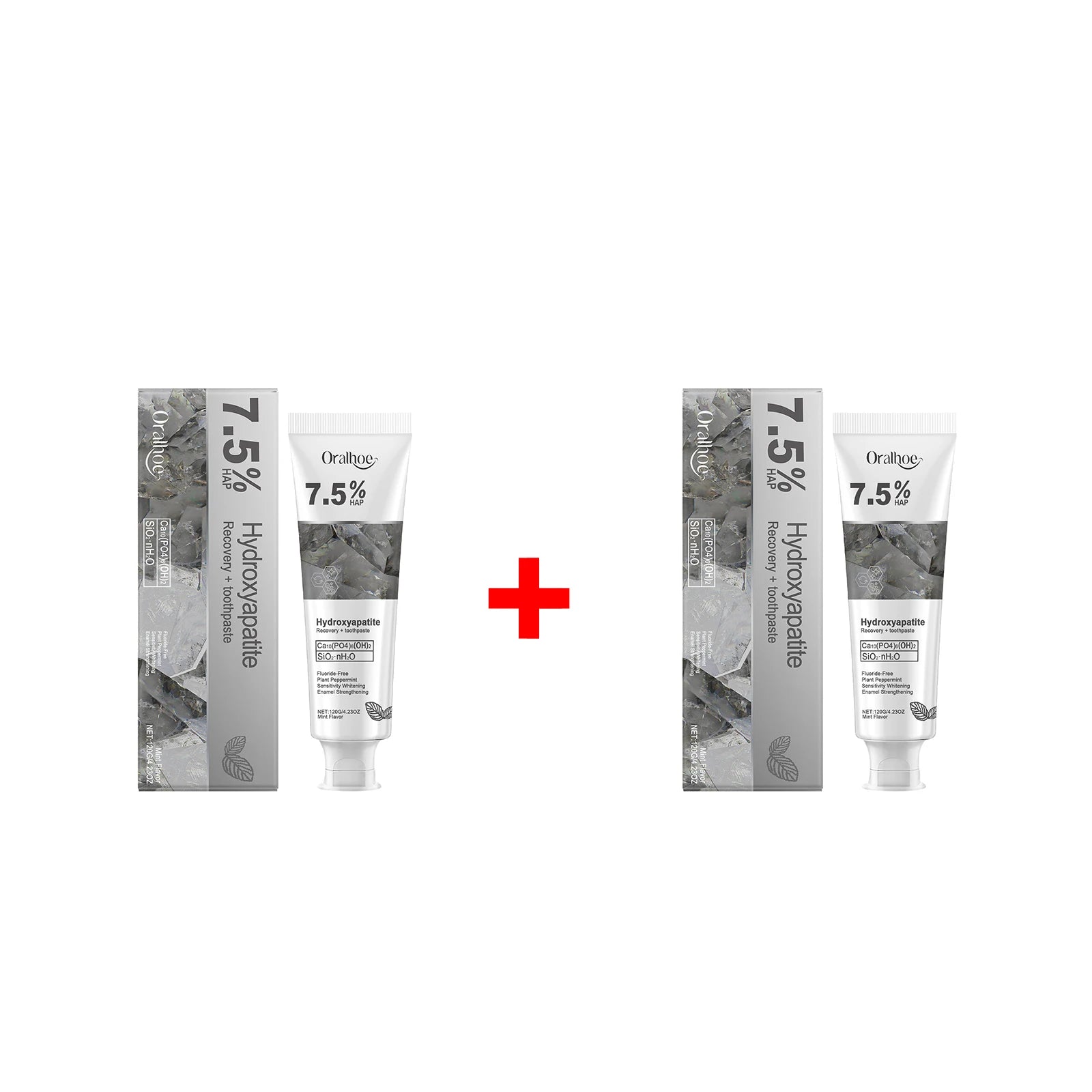 7.5% Hydroxyapatite Enamel Repair & Whitening Toothpaste - Sensitive Teeth Care - 18