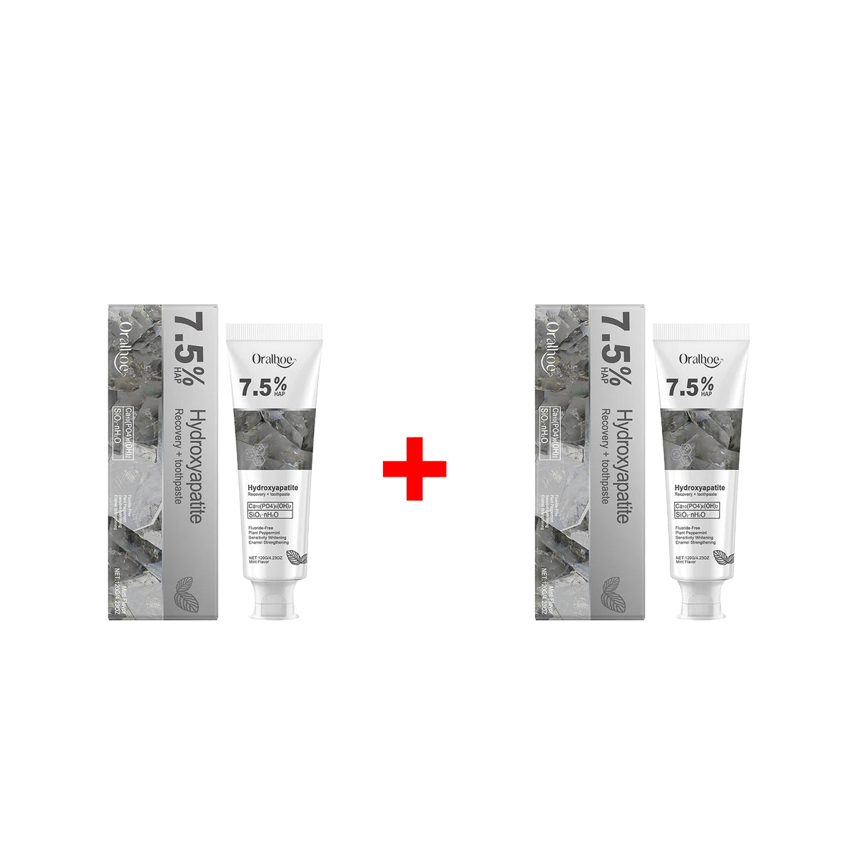 7.5% Hydroxyapatite Enamel Repair & Whitening Toothpaste - Sensitive Teeth Care