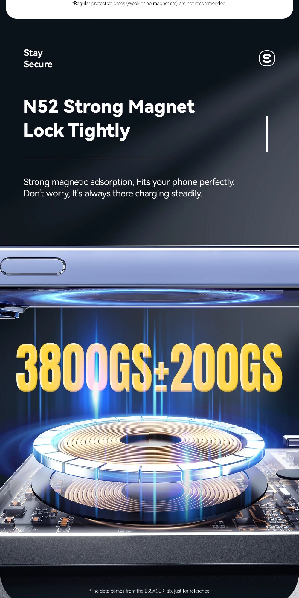 Slim Magnetic Wireless Power Bank 5000mAh for iPhone 16/15/14 Fast Charge
