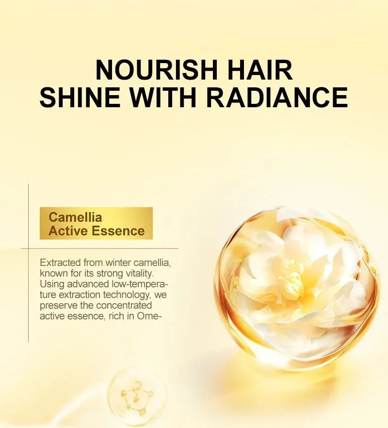Morocco Amino Acid Hair Oil - Smoothing & Frizz Control Serum for Damaged Hair - 17