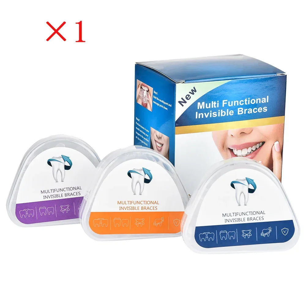 3-Stage Dental Teeth Trainer & Orthodontic Alignment Braces for Adults