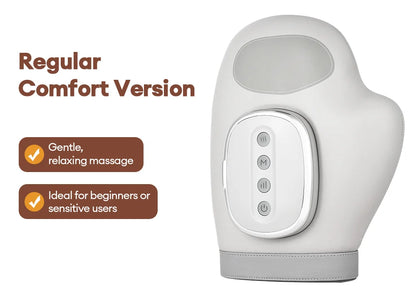 Electric Hand Massager with Heat & Air Compression - Cordless Finger Relief