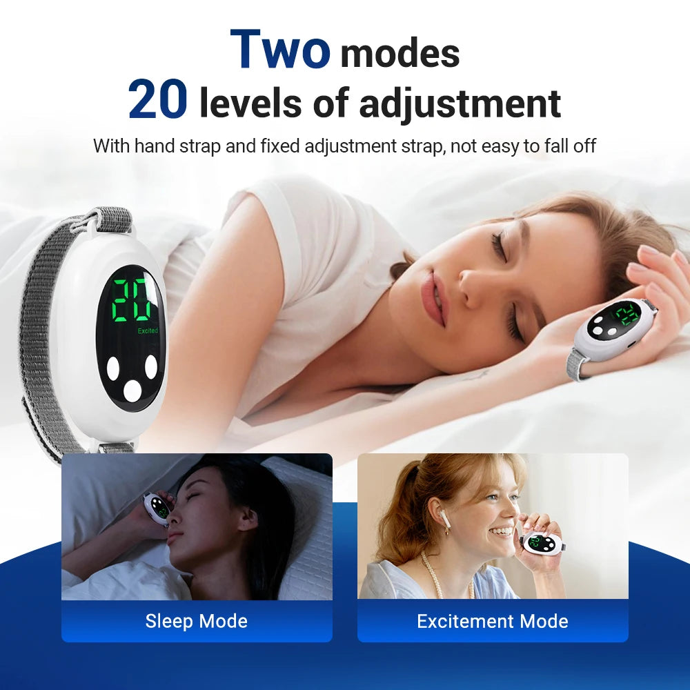 Microcurrent Sleep Aid Device - Handheld Pulse Massager for Anxiety & Insomnia - 2