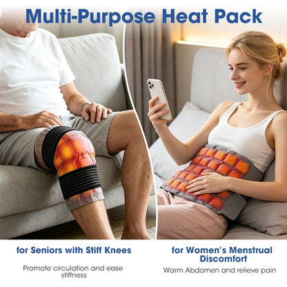 Dual-Action Hot & Cold Therapy Knee Wrap for Pain Relief and Recovery