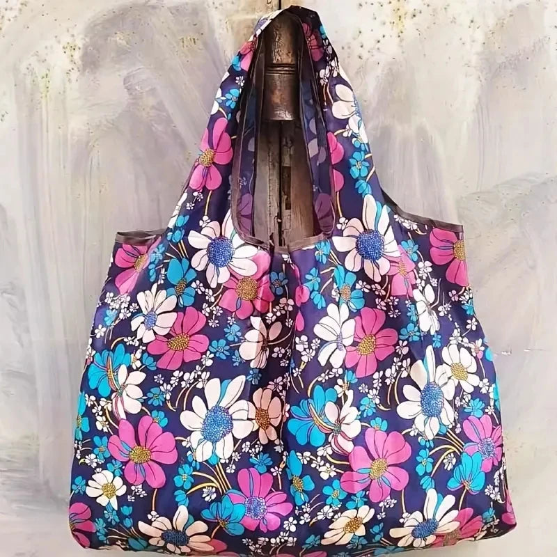 Floral Shopping Tote