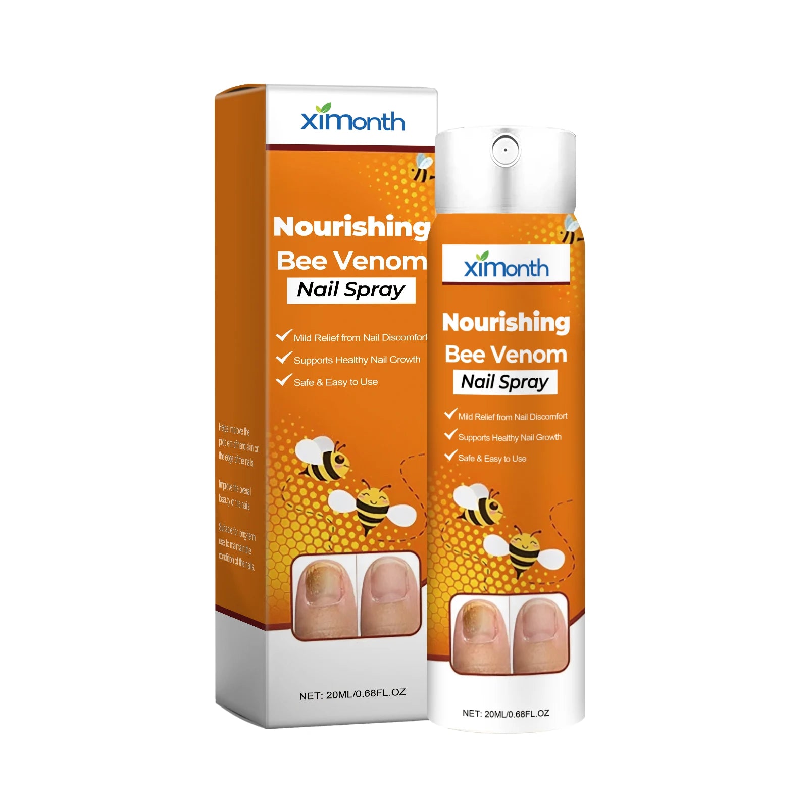 Bee Venom Nail Repair Spray - Nourishing Care for Weak & Brittle Nails - 15