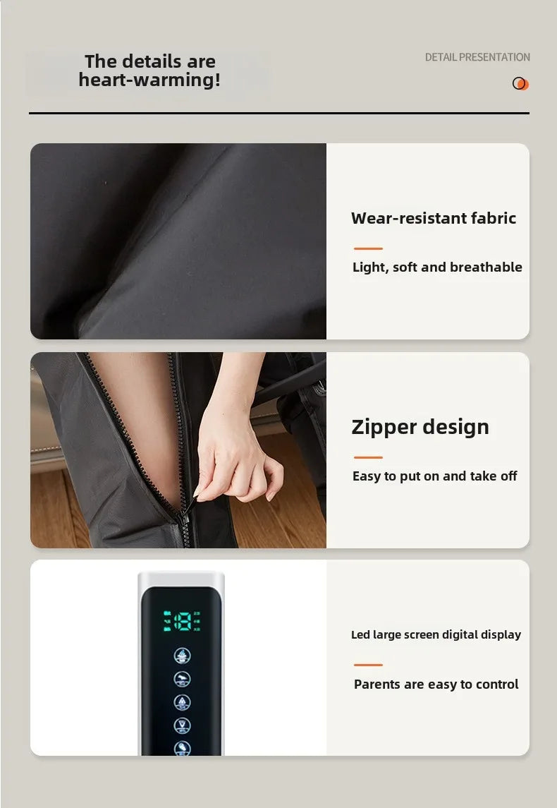 Air Compression Leg & Foot Massager for Circulation and Pain Relief - 18