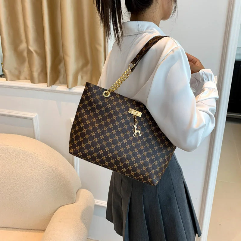 Vintage Monogram Tote
