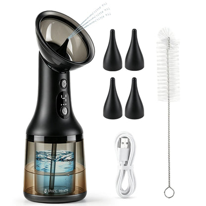Electric Ear Wax Removal Irrigator with Dual Water Tank & 4 Cleaning Modes