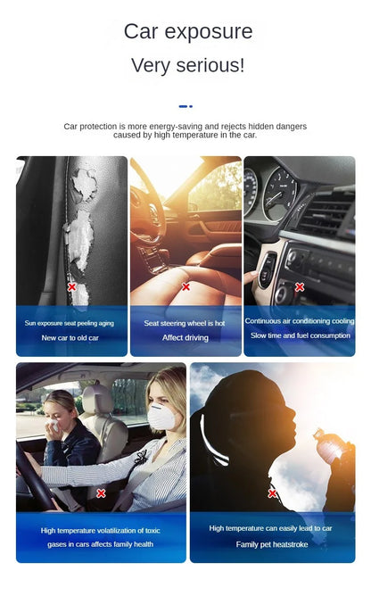 Foldable Car Windshield Sunshade Umbrella UV Protector