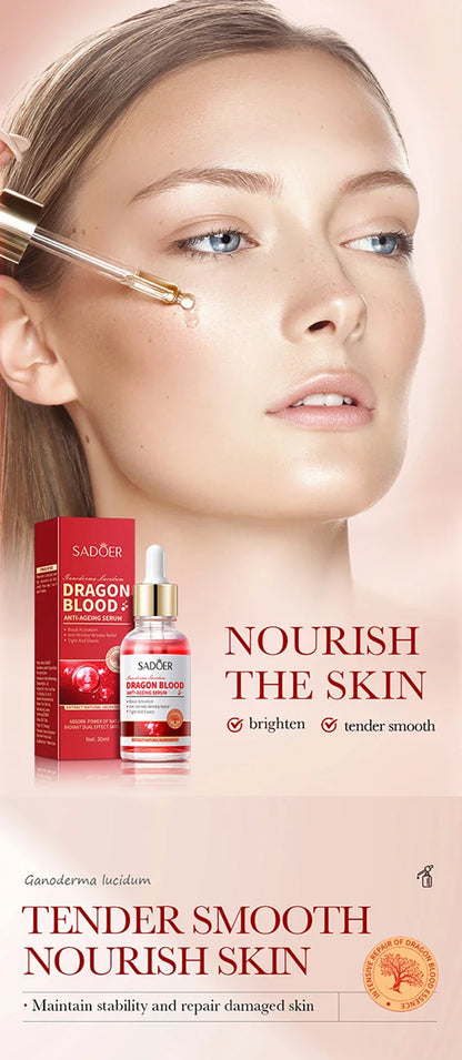 Dragon Blood Anti-Aging Facial Serum for Firming and Wrinkle Reduction