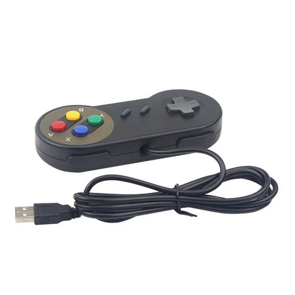Retro USB Wired Game Controller for PC, Laptop & Raspberry Pi Gaming
