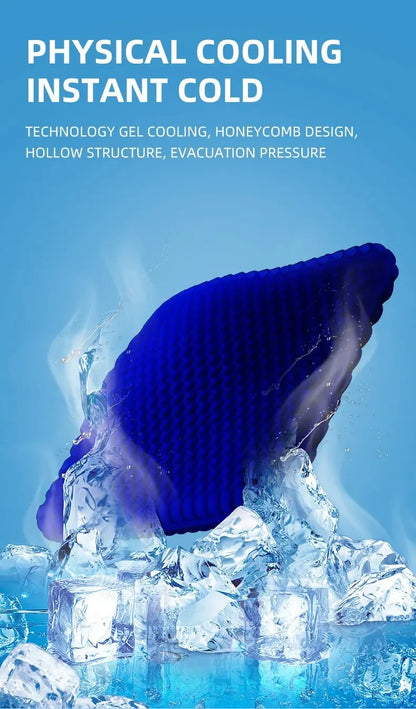 Breathable Honeycomb Gel Seat Cushion for Tailbone & Back Pain Relief