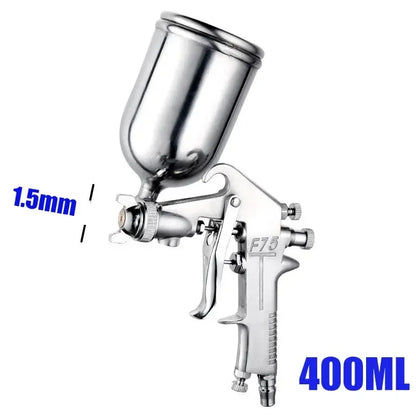 F-75 Professional Pneumatic Air Spray Gun 1.5mm Nozzle for Paint & Furniture