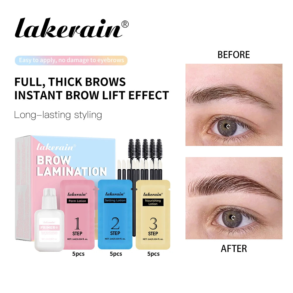 Professional DIY Eyebrow Lamination & Brow Perm Lift Kit - 2