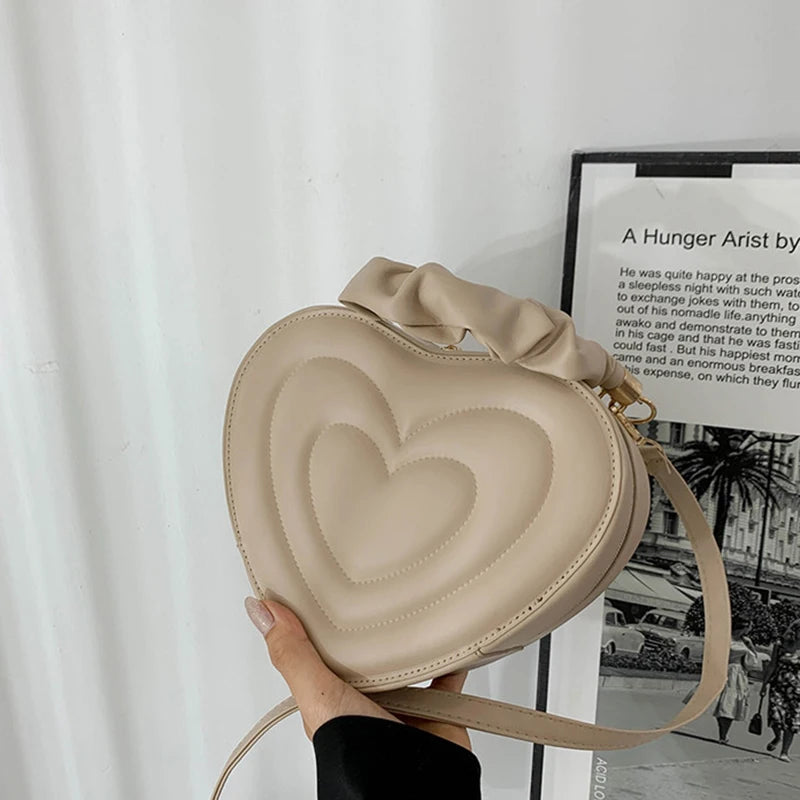 Luxury Quilted Heart Tote