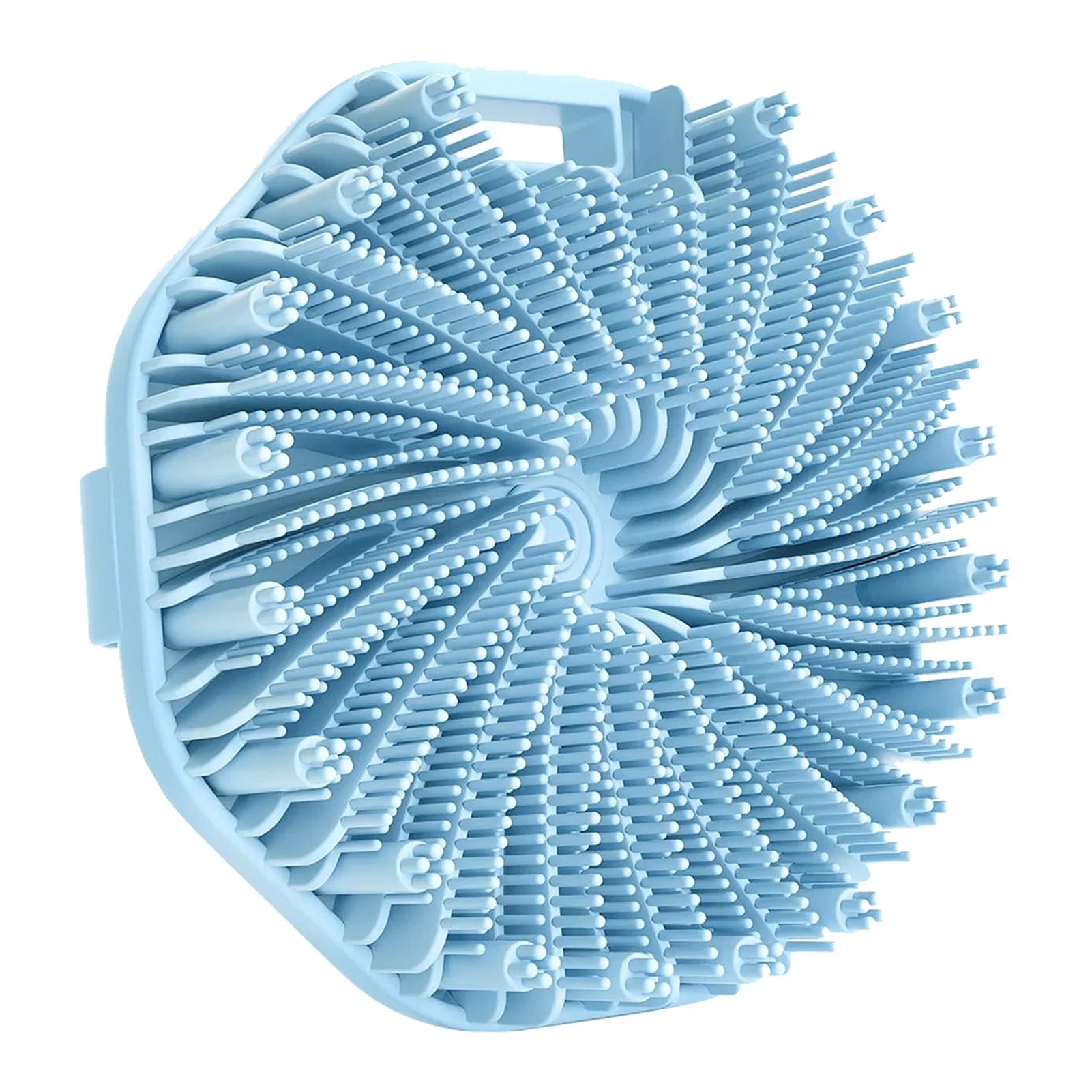 Silicone Body Scrubber & Exfoliating Shower Brush with Non-Slip Grip - 13