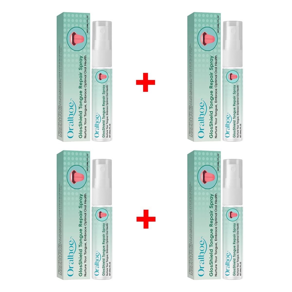 Tongue Coating & Bad Breath Repair Spray – Natural Oral Hygiene Care