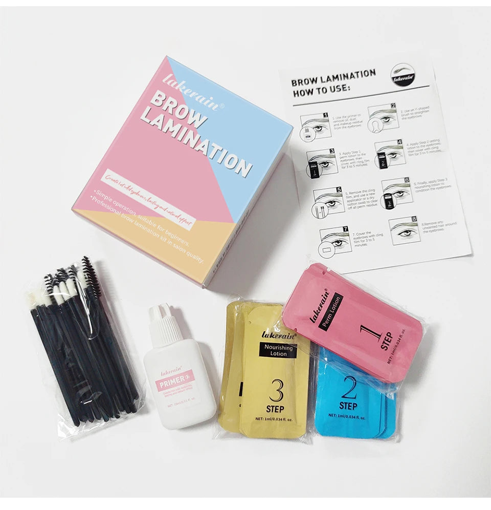 Professional DIY Eyebrow Lamination & Brow Perm Lift Kit - 18