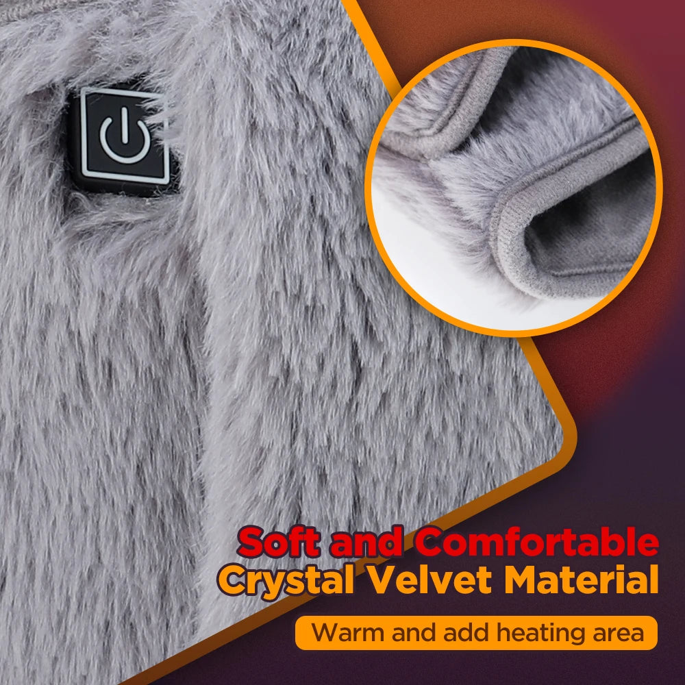 Electric Heating Waist Belt & Hand Warmer for Pain Relief and Menstrual Cramps