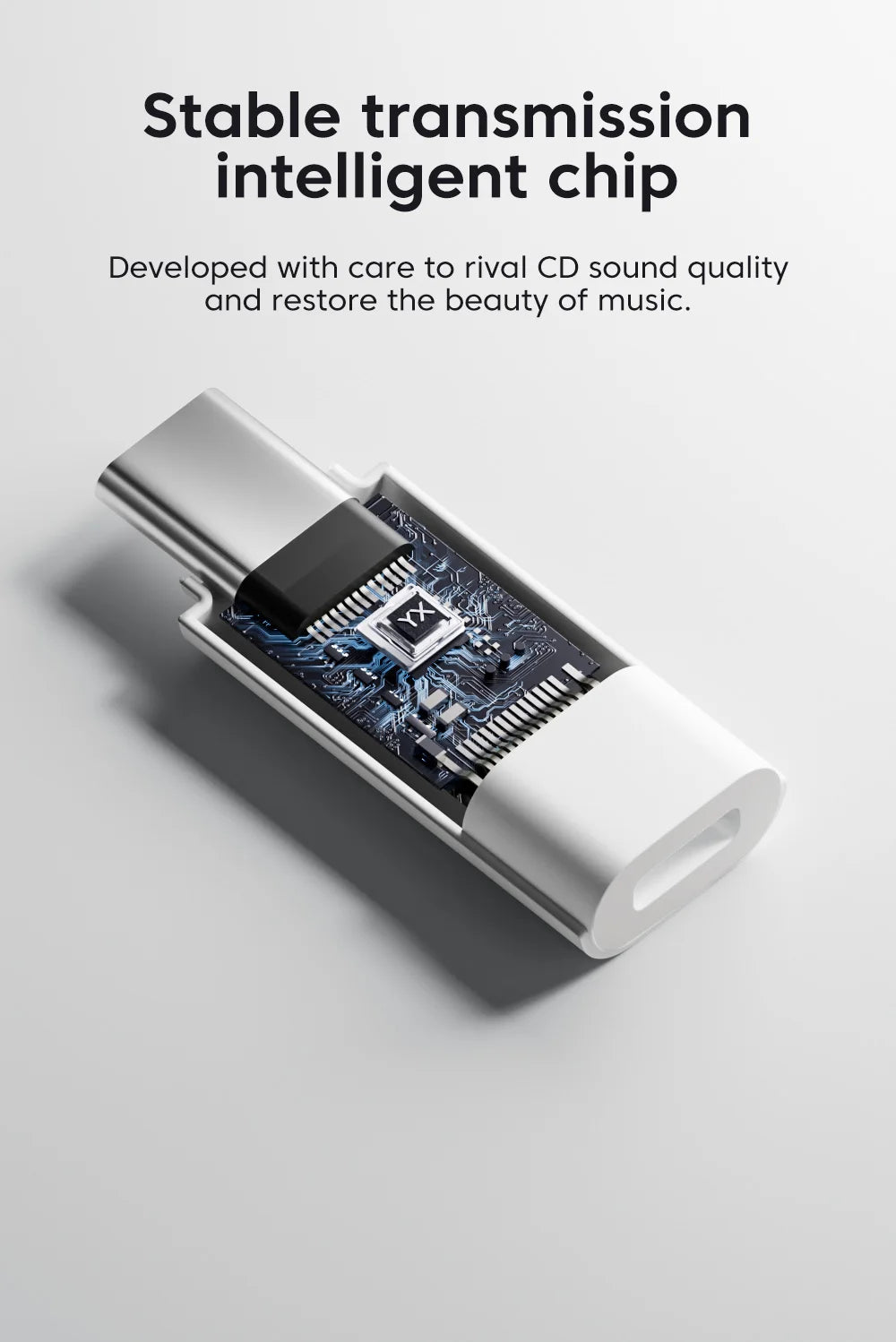Lightning to USB-C Adapter - High-Speed Audio & Data Converter