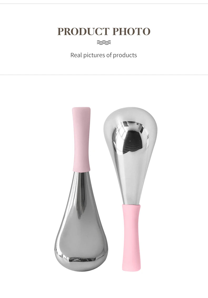 Stainless Steel Facial Cryo Sticks for Skin Tightening and Puffiness Relief