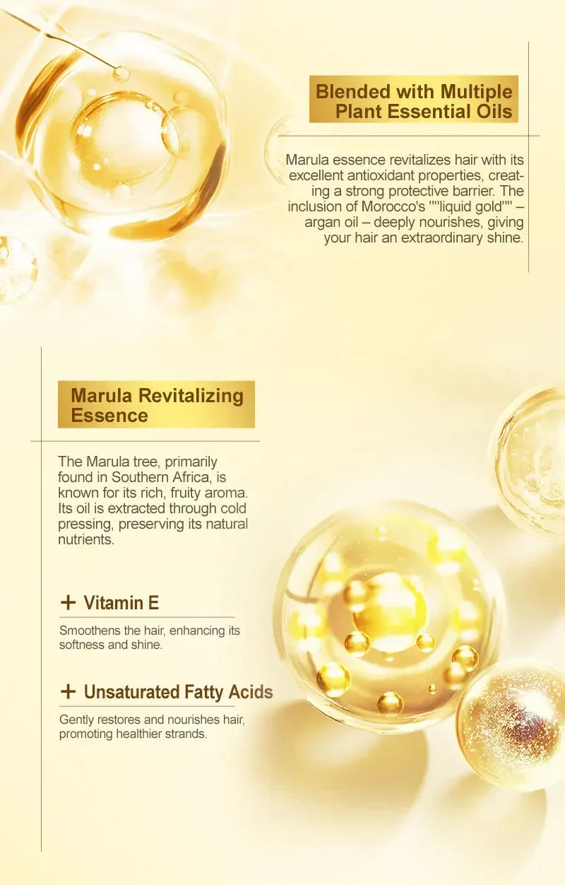 Amino Acid Revitalizing Hair Oil - Deep Nourishing & Frizz Control Treatment - 18
