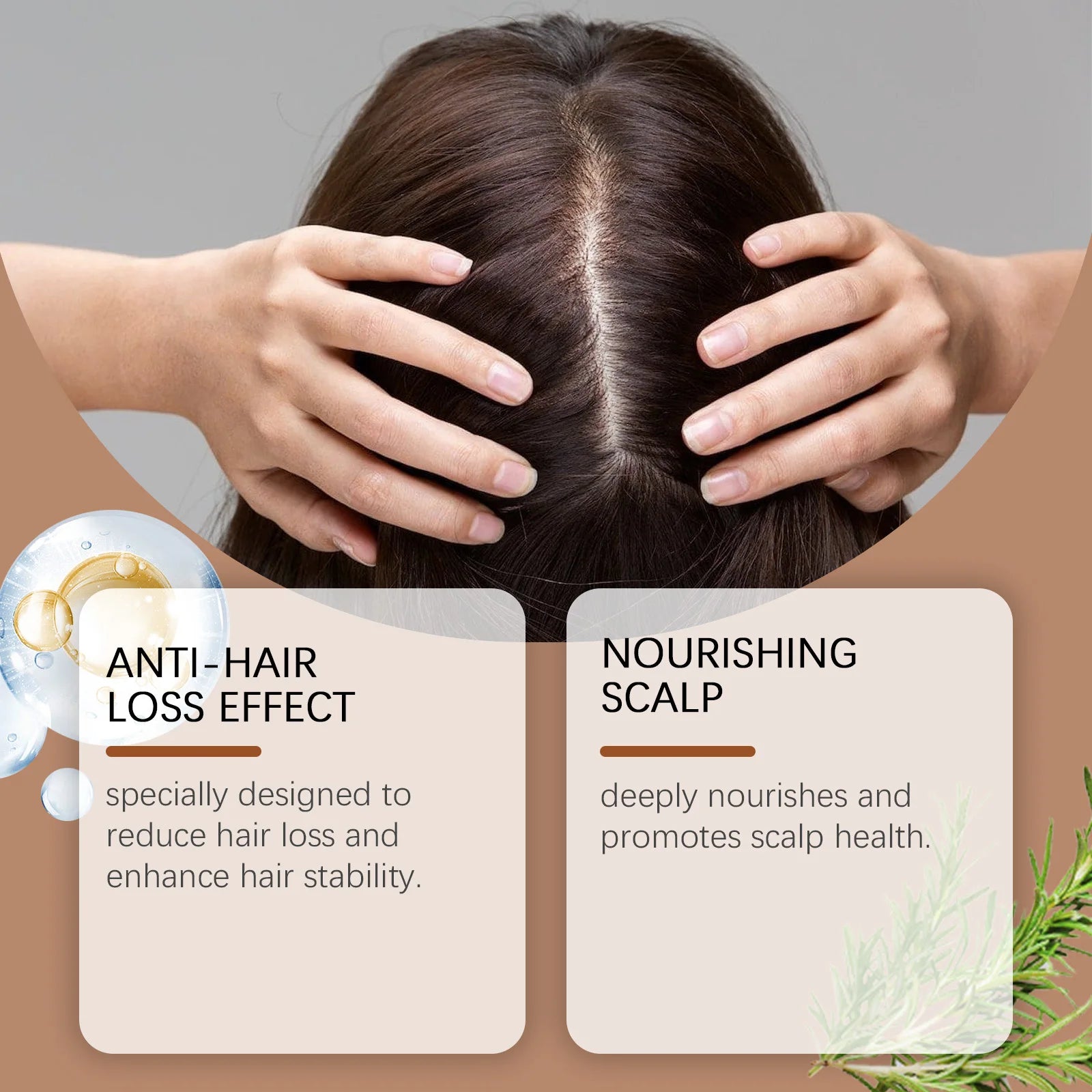Batana & Rosemary Hair Growth Shampoo for Deep Scalp Repair & Anti-Dandruff - 3