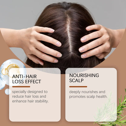 Batana & Rosemary Hair Growth Shampoo for Deep Scalp Repair & Anti-Dandruff