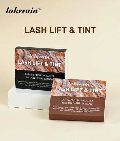 Professional Lash Lift and Tint Kit - Eyelash & Brow Perming Set
