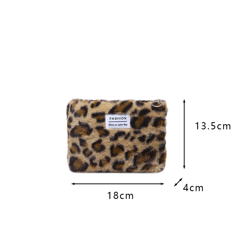 Leopard Retro Makeup Bag