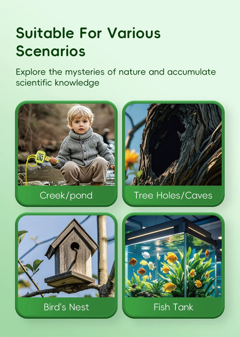 Kids HD Snake Scope Camera - Educational STEM Outdoor Nature Exploration Toy - 17