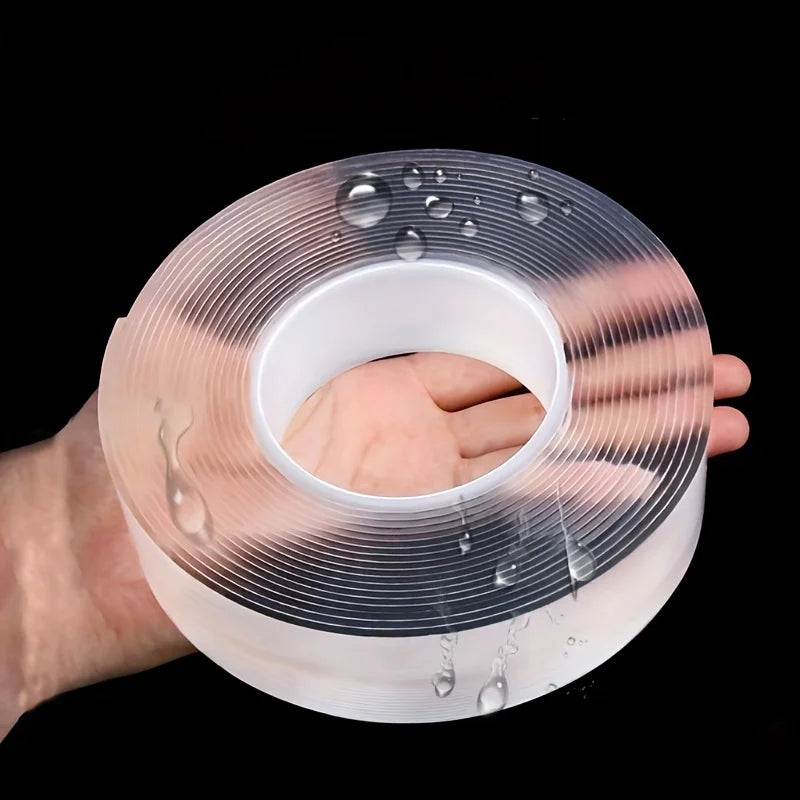 Reusable Waterproof Double-Sided Nano Tape - Strong Traceless Adhesive - 1