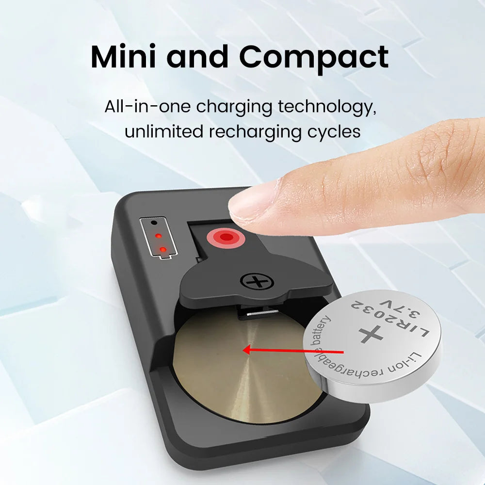 Universal Coin Battery Charger for LIR Series Rechargeable Button Cells - 3