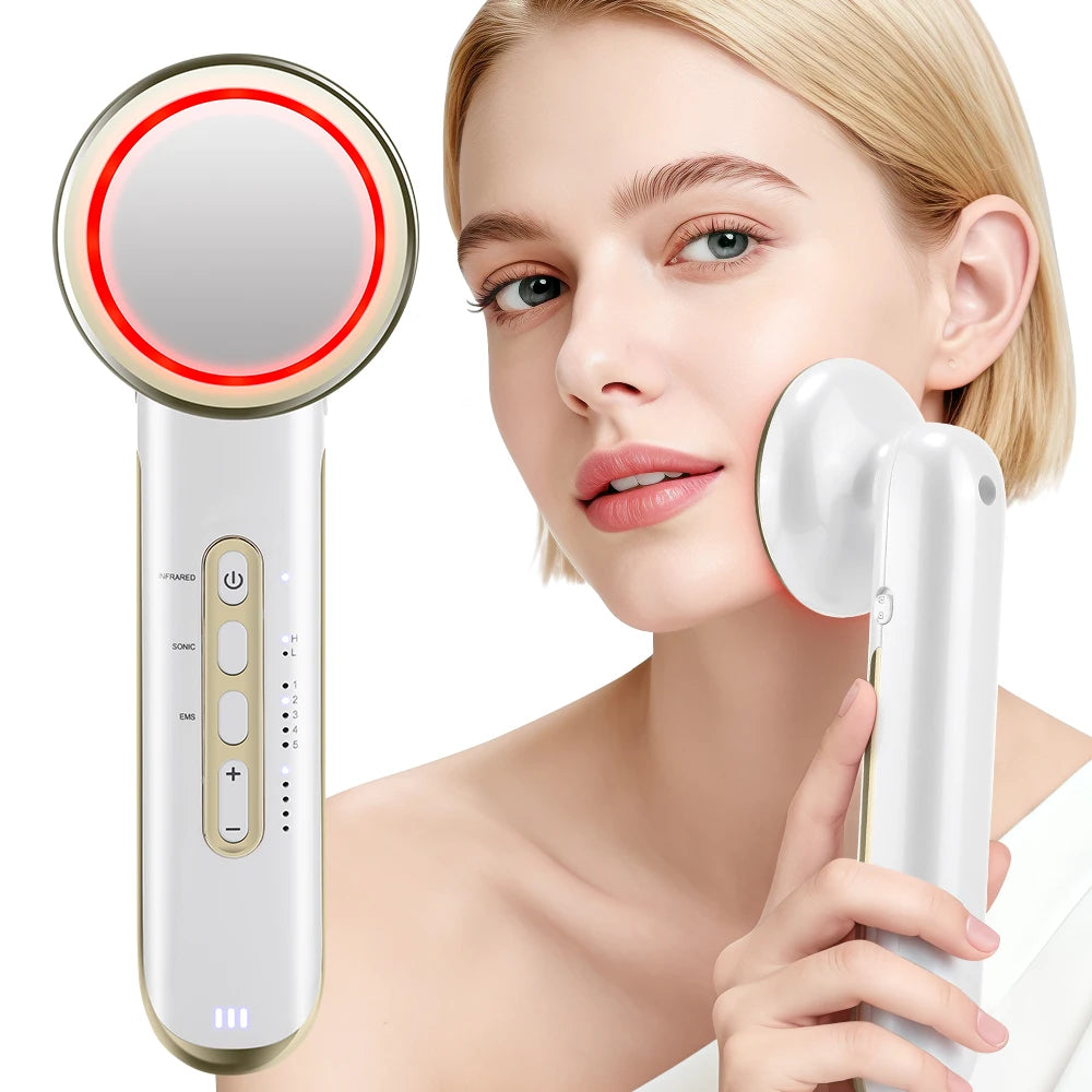 Ultrasonic EMS Body Slimming & Facial Lifting Massager - Infrared Fat Burner - 7