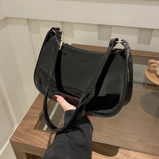 Retro Leather Hobo Bag