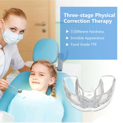3-Stage Dental Orthodontic Alignment Trainer for Kids Teeth Straightening
