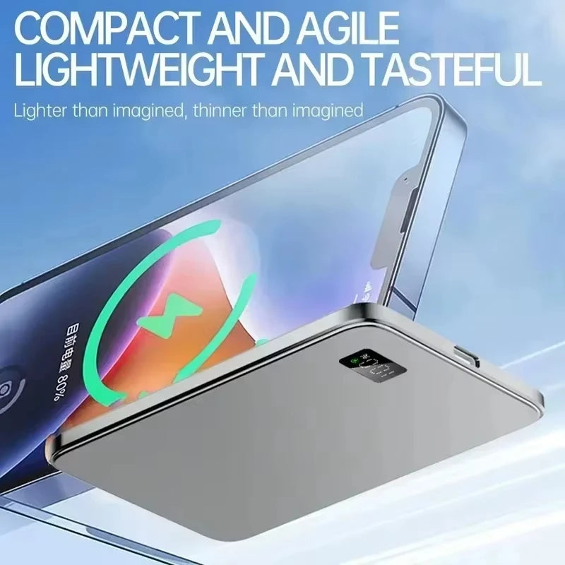 Magnetic Wireless Power Bank - Fast Charging Portable Battery Pack - 4
