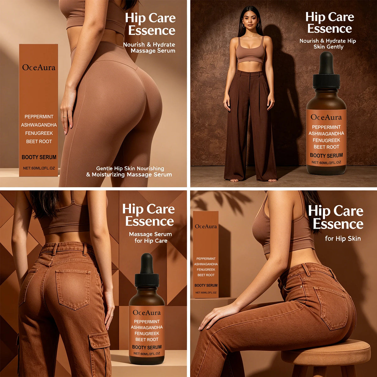Butt Lifting Firming Essence - Nourishing Hip Enhancement Serum for Body Care